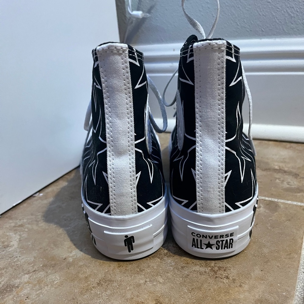 limited edition billie eilish high top converse 
women’s size 9 - Picture 2 of 7